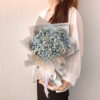 florist penang - penang florist - florist in penang - flower delivery penang - bouquet delivery penang - Blue Baby Breath Bouquet - SweetLife & Co. florist penang