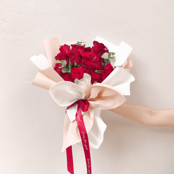 red rose bouquet - florist penang - penang florist - florist in penang - flower delivery penang - bouquet delivery penang - Rose Bouquet - SweetLife & Co. florist penang