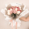 jane Cappuccino Rose Bouquet - Rose Bouquet - SweetLife & Co. florist penang - penang florist - florist in penang - flower delivery penang - bouquet delivery penang