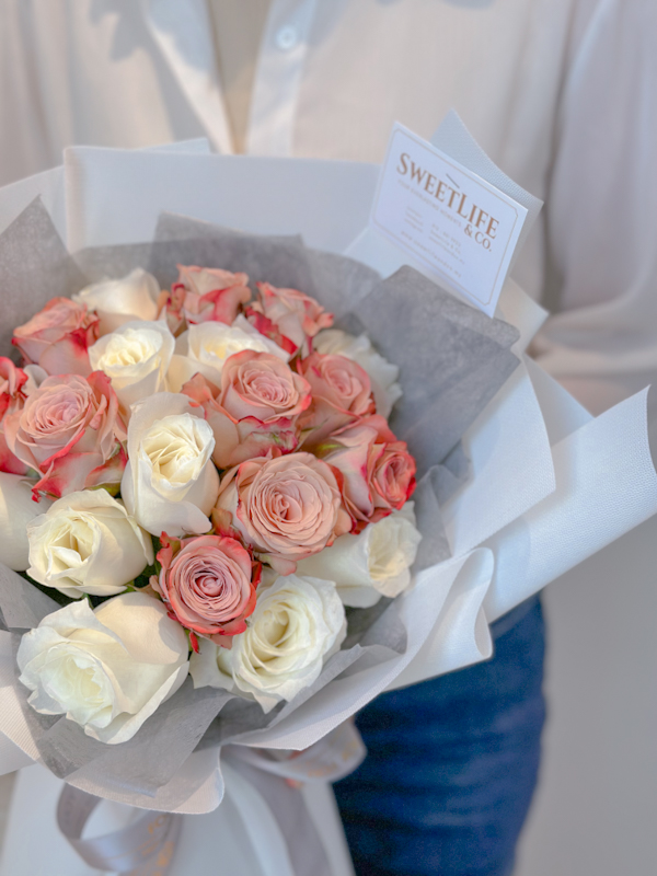 JANE Cappuccino Roses Bouquet by SweetLife & Co Penang Florist