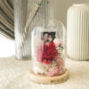 MAMA GIRL Preserved Flower Bell Jar - florist in penang - penang florist - flower delivery penang