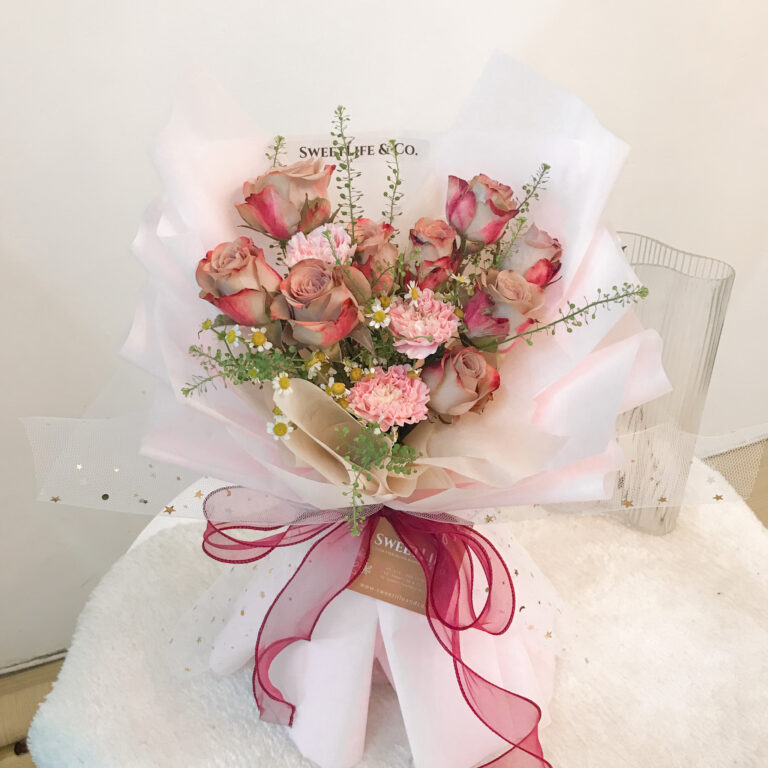 Birthday Flower Bouquet Flower Delivery Penang SweetLife & Co.