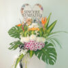 Sincere Condolence Flower - Condolence Flower Penang - Sympathy Flower - Sympathy Flower Stand - SweetLife & Co Florist Penang