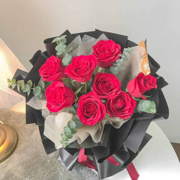 ROZANNE Red Rose Bouquet - SweetLife & Co Penang Florist Malaysia