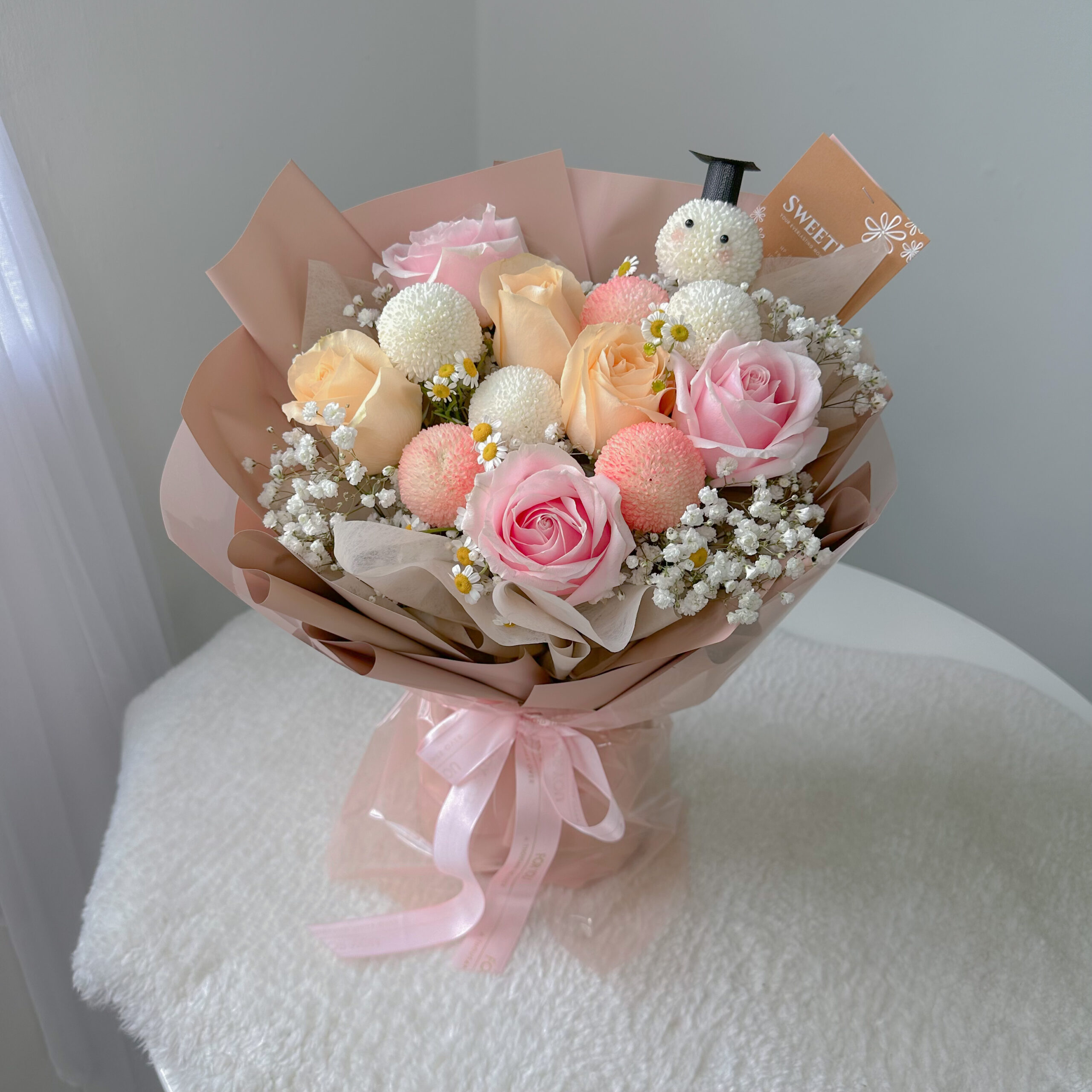 SOPHIE Graduation Flower Bouquet Penang Florist SweetLife & Co.