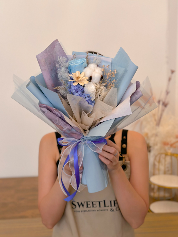 CRYSTAL Preserved Flower Bouquet by SweetLife & Co Florist Penang