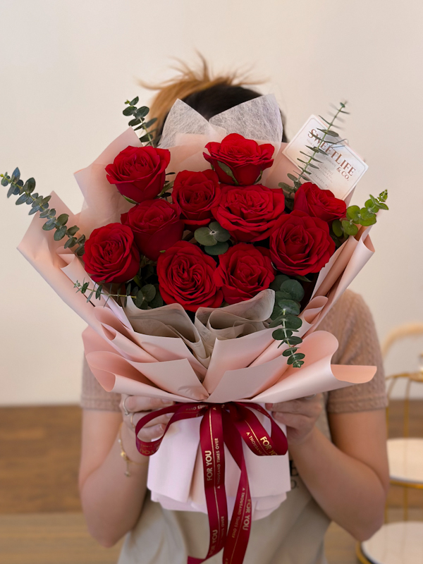 ROXY Red Roses Bouquet S by SweetLife & Co Florist Penang