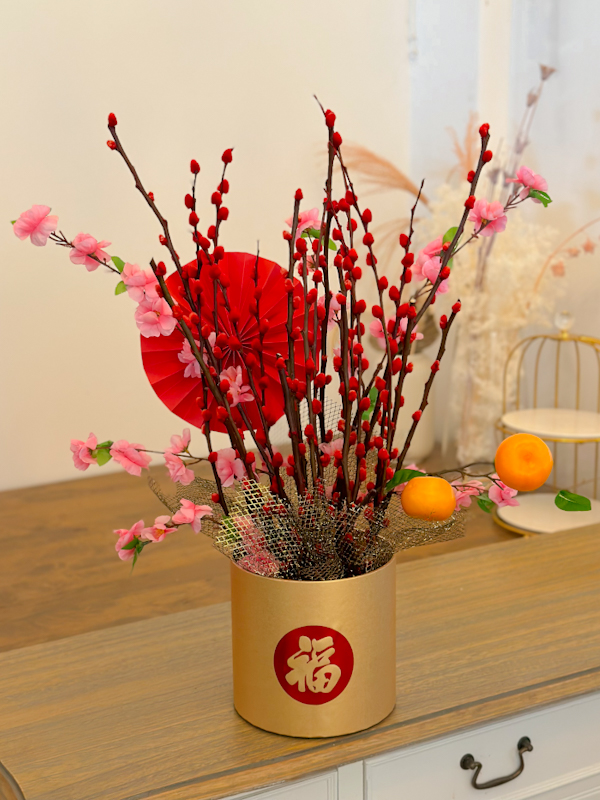 ABUNDANCE Chinese New Year Flower Box by SweetLife & Co Florist Penang