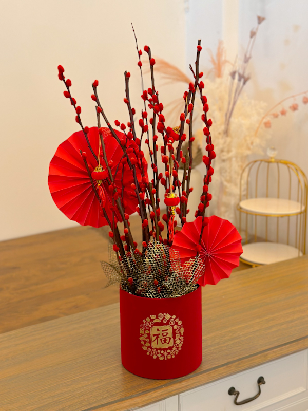 FORTUNE Chinese New Year Flower Box by SweetLife & Co Florist Penang