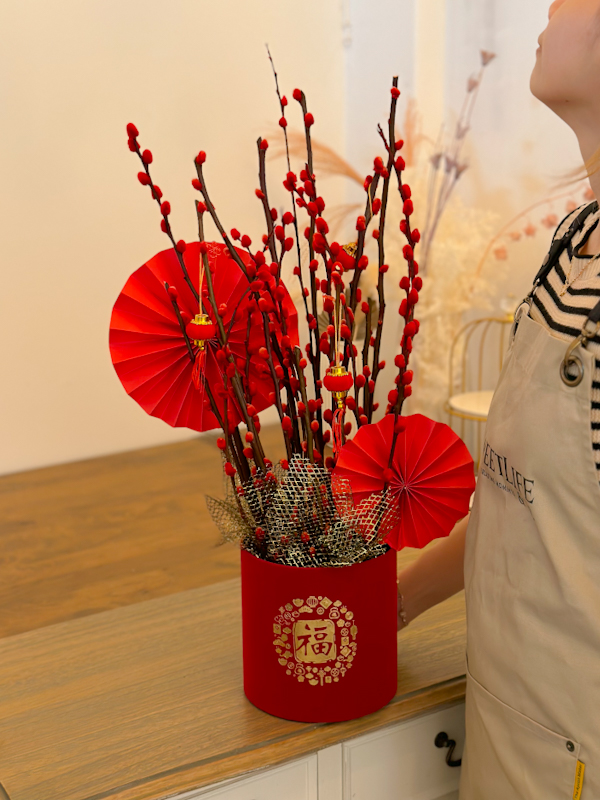 FORTUNE Chinese New Year Flower Box by SweetLife & Co Florist Penang
