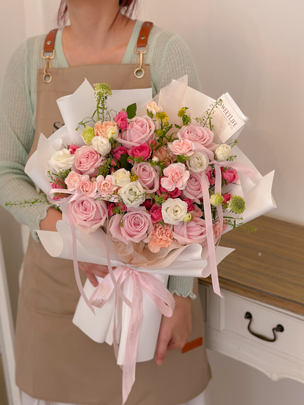 CHANTAL Mixed Flower Bouquet L by SweetLife & Co. Florist Penang