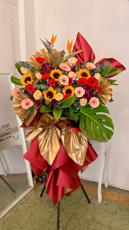 BLAZE Grand Opening Flower Stand by SweetLife & Co. Florist Penang