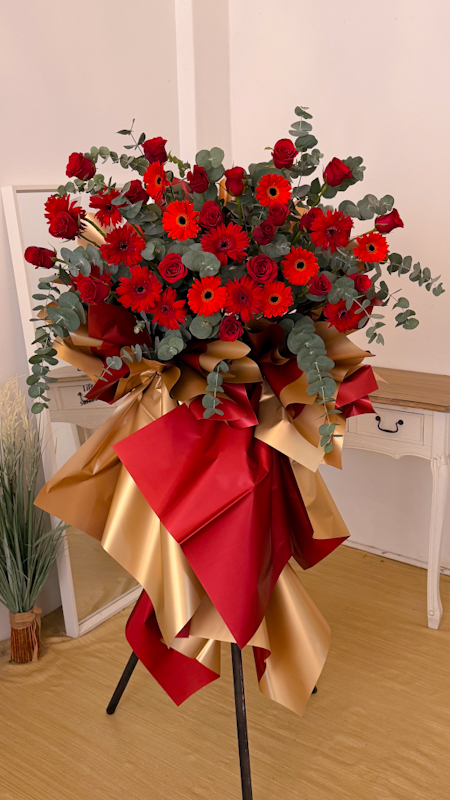 MARVY Grand Opening Flower Stand by SweetLife & Co. Florist Penang