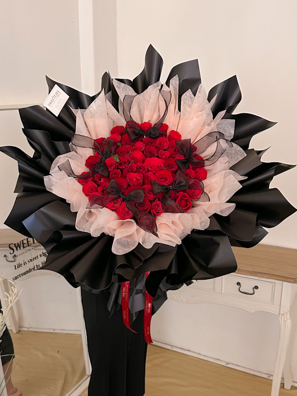 SIERRA 50 Red Roses Bouquet by SweetLife & Co. Florist Penang