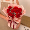 RED BLOSSOM Carnation Bouquet by SweetLife & Co. Florist Penang