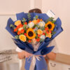 ROBBIE Sunflower and Rose Bouquet by SweetLife & Co. Florist Penang