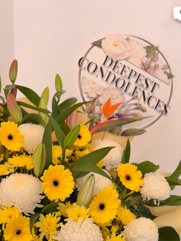 ALWAYS Condolence Flower Stand by SweetLife & Co. Florist Penang