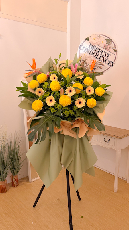 EVERLAST Condolence Flower Stand by SweetLife & Co. Florist Penang