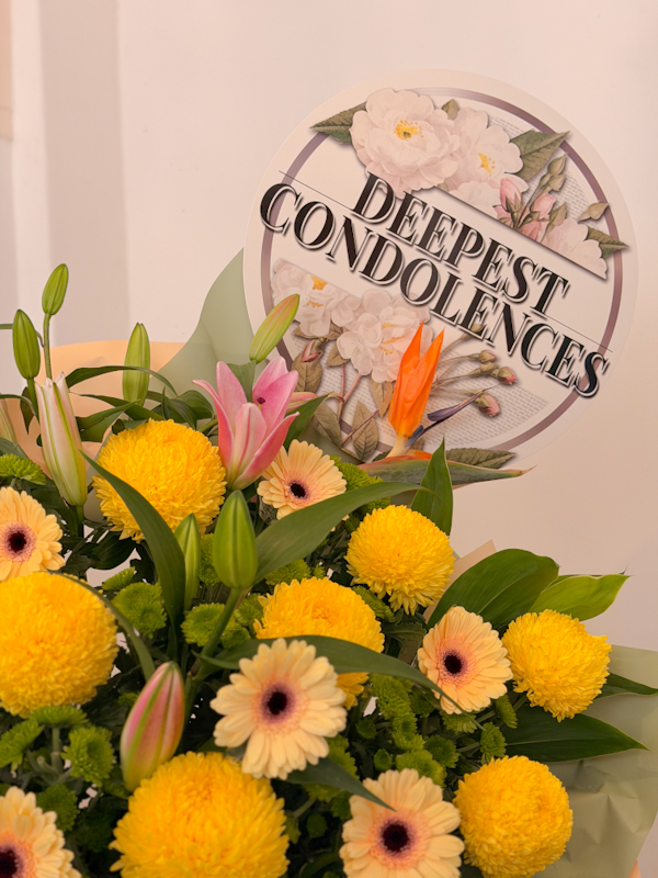 EVERLAST Condolence Flower Stand by SweetLife & Co. Florist Penang