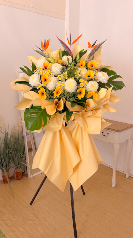 REFLECTION Condolence Flower Stand by SweetLife & Co. Florist Penang