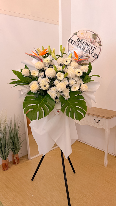REMEMBER Condolence Flower Stand by SweetLife & Co. Florist Penang