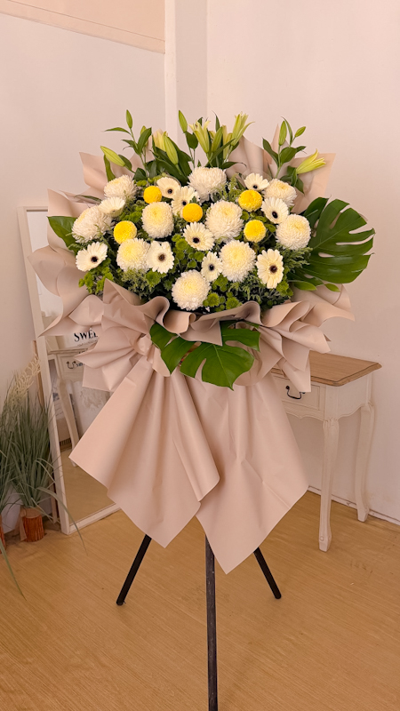 VELTA Condolence Flower Stand by SweetLife & Co. Florist Penang